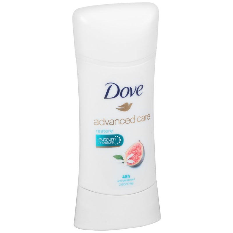 Dove Dove Advanced Care Antiperspirant Deodorant Stick Restore, 2.6 Oz Deodorant & Anti-Perspirant Lavender