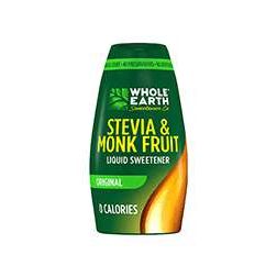 Whole Earth Whole Earth Liquid Stevia & Monk Fruit Sweetener, Zero Calorie, 1.62 fl oz Squeeze Bottle Sugar & Sweeteners White Smoke
