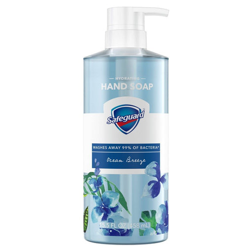 Safeguard Safeguard Liquid Hand Soap Ocean Breeze - 15.5 Fl Oz Liquid Hand Soap White Smoke