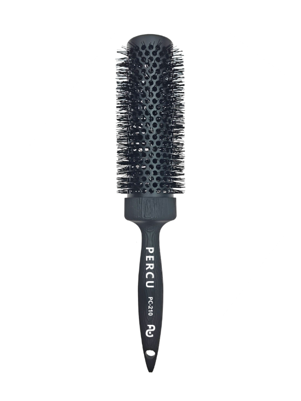 Vip Barber Supply Percu Round Thermal Brush Assorted Sizes Round Brush White Smoke 65mm #PC-210