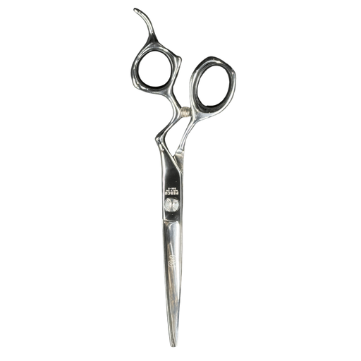 Vip Barber Supply Percu Ziggy Line Hair Shear 6'' Cutting Shear White Smoke