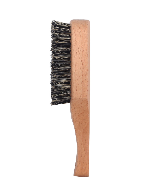 Vip Barber Supply Percu Premium Beard Brush PRM #PC-BEARD PRM Fade Brush White Smoke