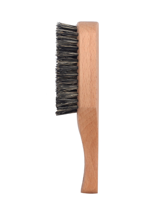 Vip Barber Supply Percu Premium Beard Brush PRM #PC-BEARD PRM Fade Brush White Smoke