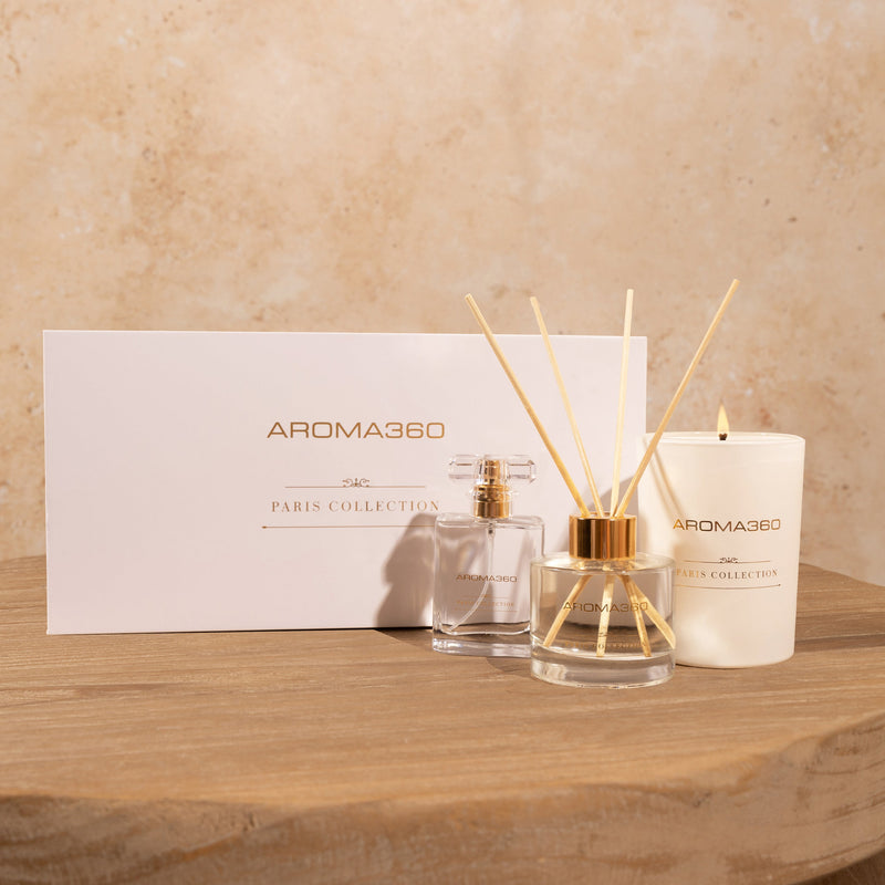 Aroma360 Paris Collection Set Paris Collection Tan Dream On,Escapade,Chandelier,My Way
