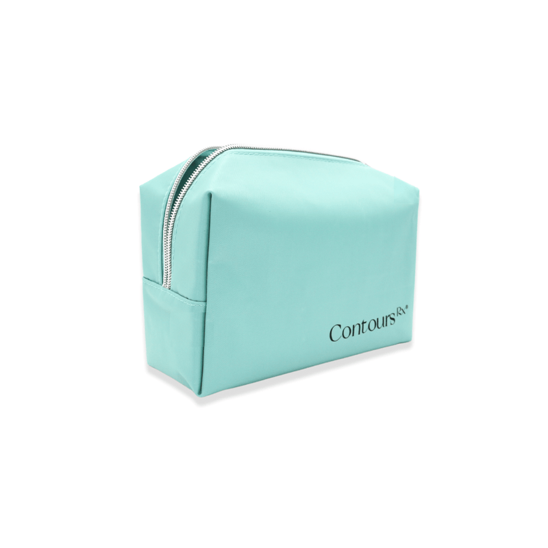 Contours Rx Cosmetic Bag PRODUCTS Light Blue