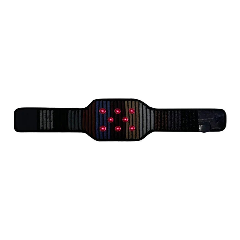 ZAQ Skin & Body REVA Multifunctional Infrared Heat, PEMF  Belt for Enhanced Wellness and Relaxation White Smoke