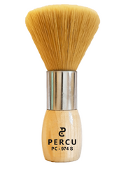 Vip Barber Supply Percu Synthetic Bristles Neck Duster Assorted Sizes Neck Duster White Smoke Large #PC-974S