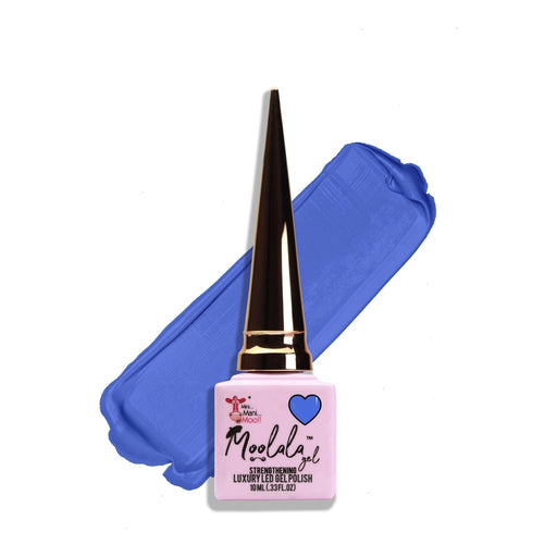 minimanimoo Moolala™ 2 Step Gel - #31 Peri Nice Nail Polish Slate Blue
