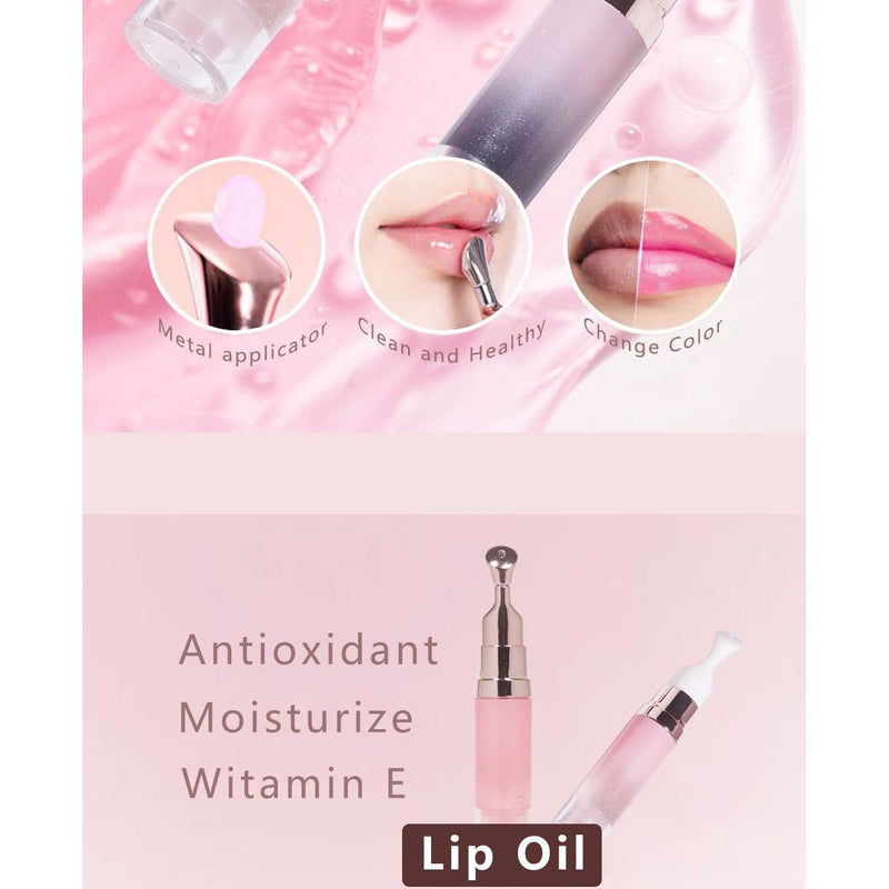 Glow Pop Lip Stain – Long-Wear Buildable Tint, Vegan, Gluten-Free & Nut-Free