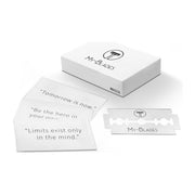 My Blades My-Blades Platinum Double Edge Razor Blades 10 ct Razor Blades Lavender
