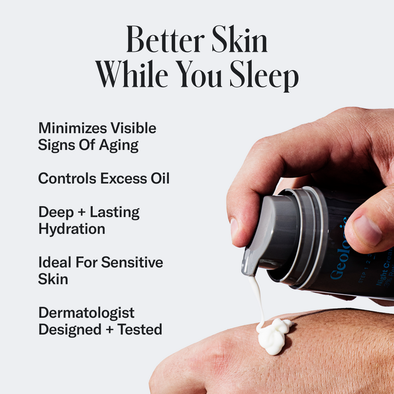 Geologie Retinol Night Cream Full Size Bottle Lavender Travel Size / 0.1% / 1-Pack,Travel Size / 0.2% / 1-Pack,Travel Size / 0.3% / 1-Pack,50 ml / 0.1% / 1-Pack,50 ml / 0.2% / 1-Pack,50 ml / 0.3% / 1-Pack
