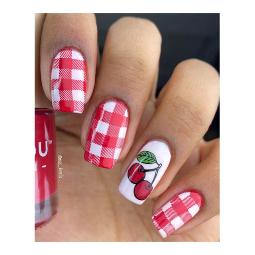 UberChic Beauty Picnic Perfect Stamping Plate Rosy Brown