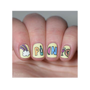 UberChic Beauty Picnic Perfect Stamping Plate Rosy Brown