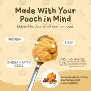 Paw Power Nutrition Dawg Butter Pum'kin Puppers Flavor Wheat