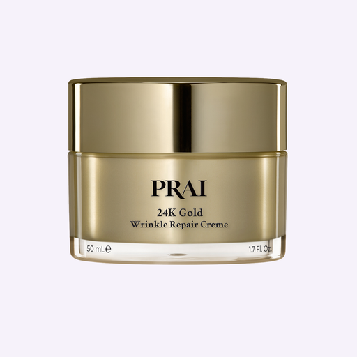 PRAI Beauty 24K Gold Wrinkle Repair Creme 24K Gold Rosy Brown 1.7oz/50ml