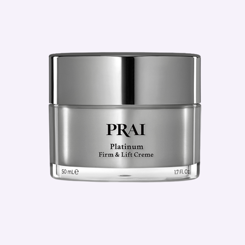PRAI Beauty Platinum Firm & Lift Creme Platinum Light Slate Gray 1.7oz/50ml