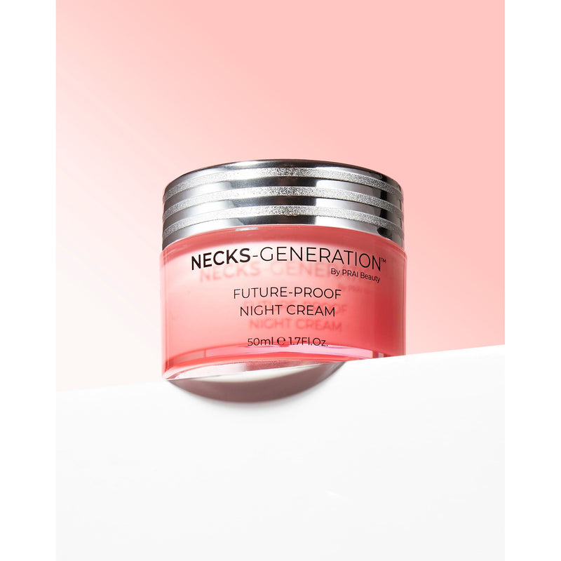 PRAI Beauty Necks-Generation Future-Proof Night Cream Necks-Generation Pink 1.7oz/50ml