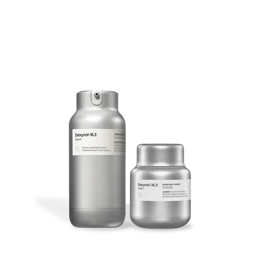 PERCENT SCIENCE Dexynol-16.3 Acne-Line Duo Set Serum & Cream Black