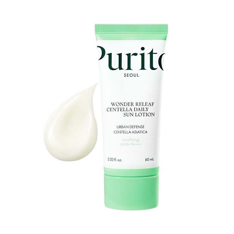 AsiaBeautyMall Purito SEOUL Wonder Releaf Centella Daily Sun Lotion Sunscreen White Smoke