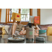 Paavani Ayurveda Hydrate Blend | Ayurvedic Tea for Vata Balance simple Gray Tea Tin,Compostable Refill