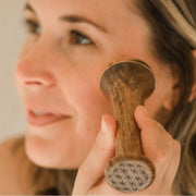 Paavani Ayurveda Radiant Skin Ritual | Ayurvedic Kansa Wand Facial Massage Kit variable Dark Salmon Vata,Pitta,Kapha,Tridoshic,Clarify