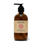 Paavani Ayurveda Kapha Body Oil | Invigorating Ayurvedic Abhyanga Oil for Oily, Congested Skin variable White Smoke 8oz.
