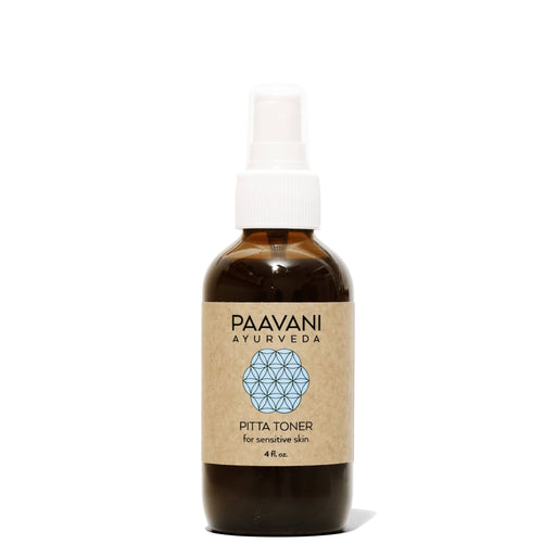Paavani Ayurveda Pitta Toner | Ayurvedic Facial Mist for Sensitive Skin simple White Smoke 4 fl oz