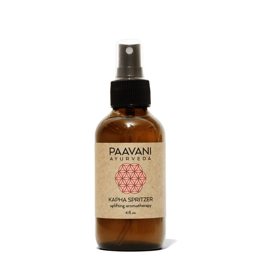 Paavani Ayurveda Kapha Spritzer | Ayurvedic Aromatherapy Mist for Energy & Elevation variable White Smoke 4 fl oz.,2 fl oz.
