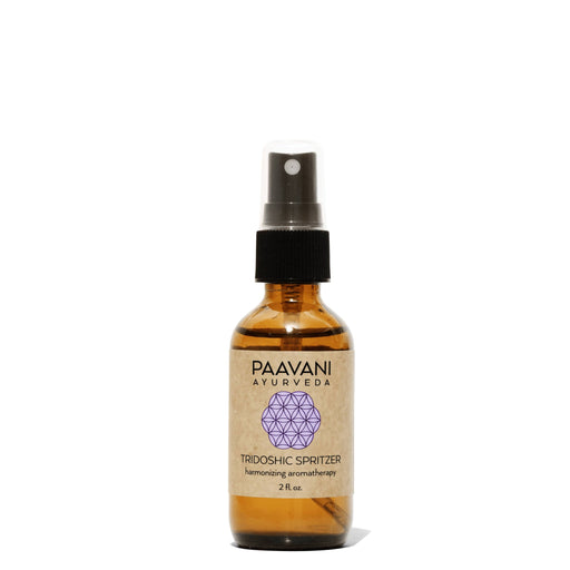Paavani Ayurveda Tridoshic Spritzer | Ayurvedic Aromatherapy Mist for Balance & Bliss variation White Smoke 4 fl oz.,2 fl oz.