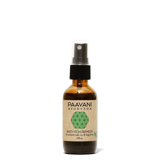 Paavani Ayurveda Anti-Itch Remedy | Natural Relief for Poison Oak, Ivy & Bug Bites simple White Smoke