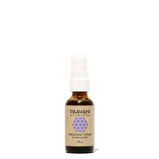 Paavani Ayurveda Tridoshic Toner | Ayurvedic Facial Mist for All Skin Types simple White Smoke 1 fl oz