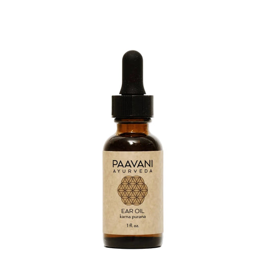 Paavani Ayurveda Karna Purana | Ayurvedic Ear Oil for Dryness & Discomfort simple White Smoke