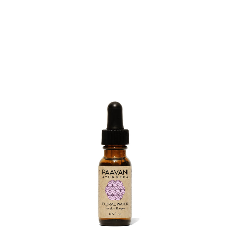 Paavani Ayurveda Floral Water | Botanical Hydration for Skin & Eyes variation White Smoke 0.5oz