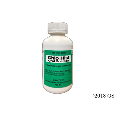 0 Chlo  Hist Lq 12.5-1Mg/5Ml 473Ml  Grp White Smoke