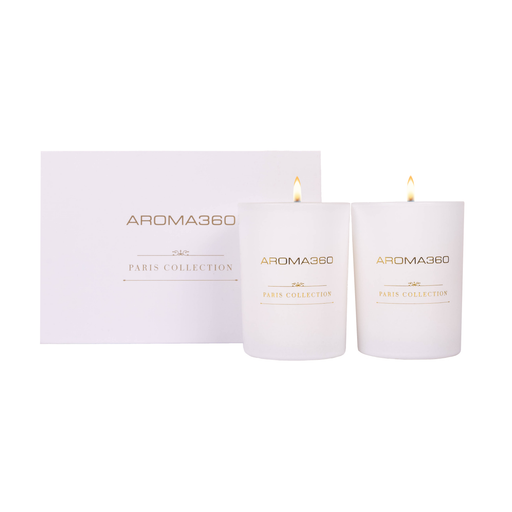 Aroma360 Paris Collection Candle Duo Paris Collection Lavender Dream On,Escapade,Chandelier,My Way