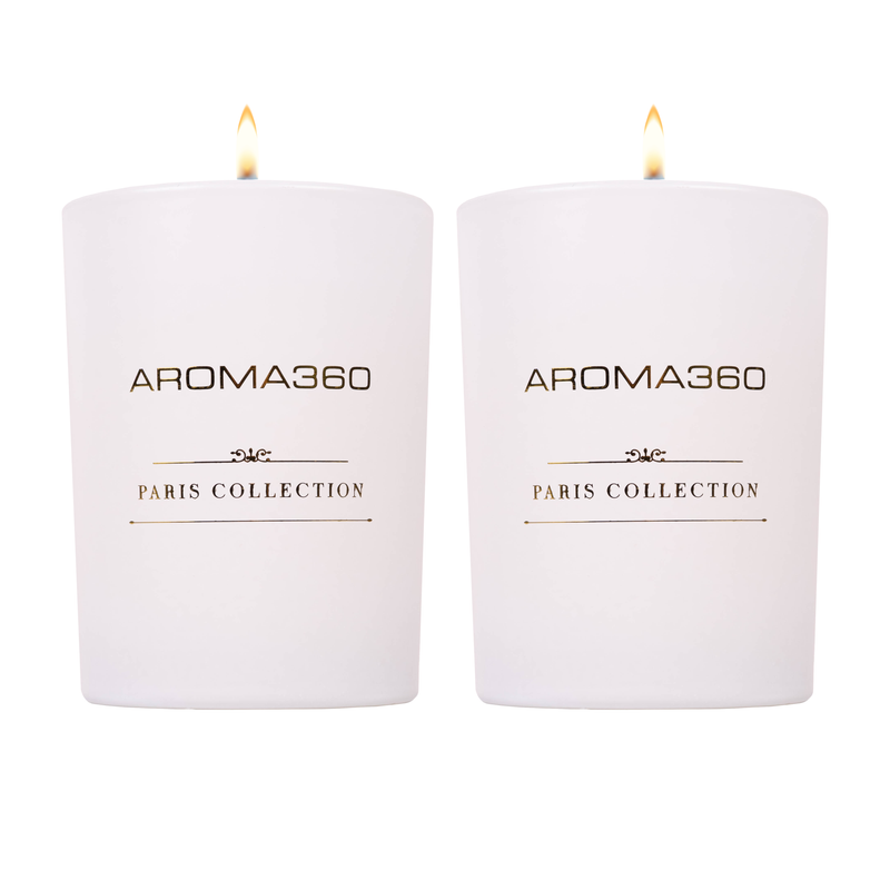 Aroma360 Paris Collection Candle Duo Paris Collection Lavender Dream On,Escapade,Chandelier,My Way