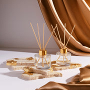Aroma360 Paris Collection Reed Diffuser Duo Paris Collection Light Slate Gray Dream On,Escapade,Chandelier,My Way,24K Magic