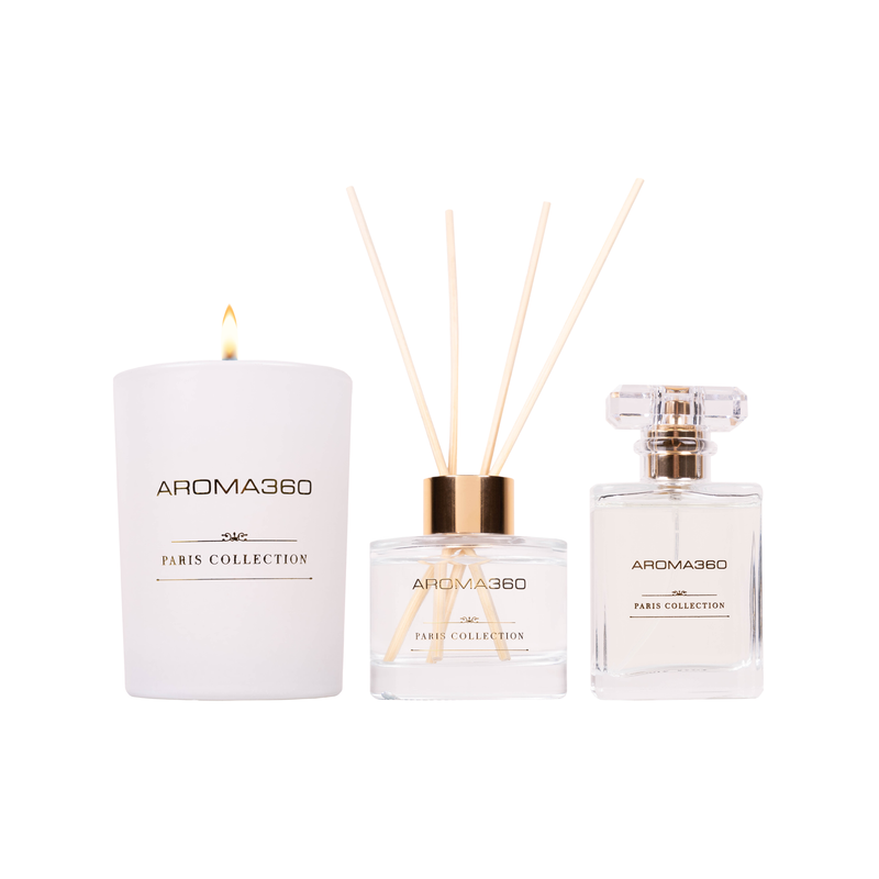 Aroma360 Paris Collection Set Paris Collection White Smoke Dream On,Escapade,Chandelier,My Way