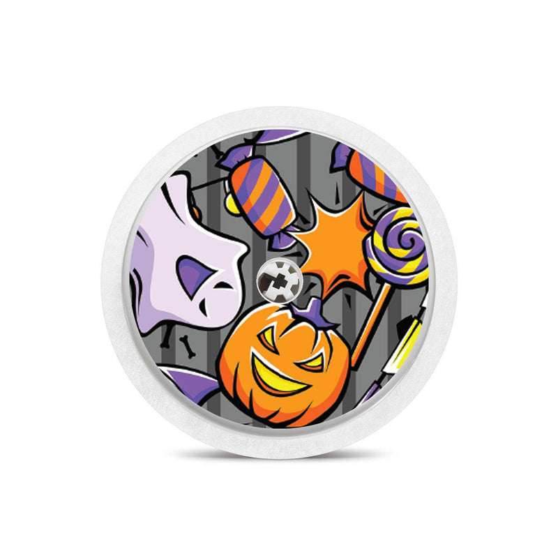 Peelz Party Halloween Freestyle Libre 2 Peelz/Stickers White Smoke Sensor Only