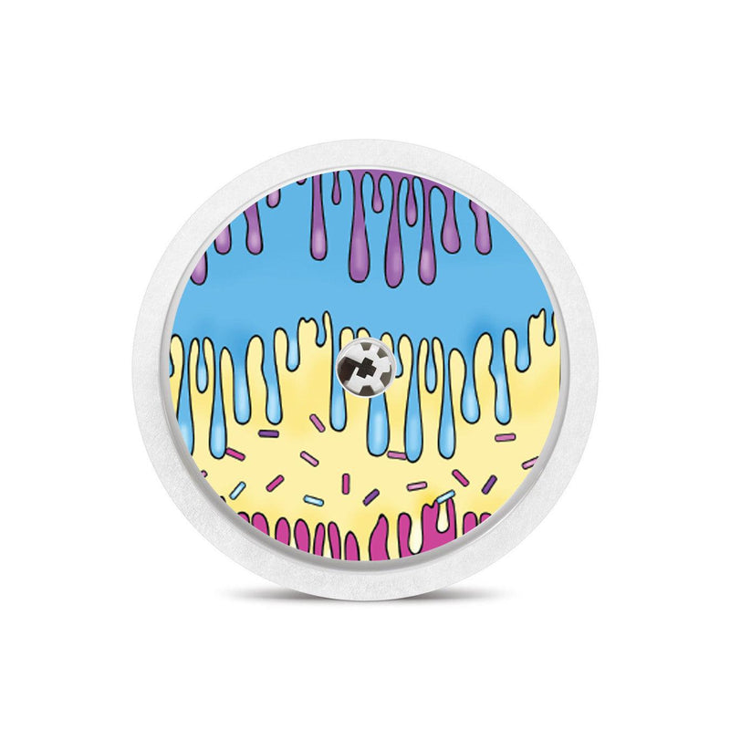 Peelz Party Slime Freestyle Libre 2 Peelz/Stickers White Smoke Sensor Only