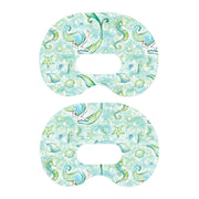 Peelz Pastel Mermaids Medtronic Guardian Connect Patch Tape - Pump Peelz Patch Medical Tape White Smoke 1-Pack Medtronic CGM Tape
