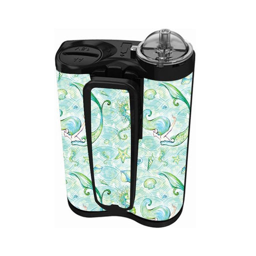 Peelz Pastel Mermaids Sticker for Medtronic MiniMed 770G & 780G Peelz/Stickers White Smoke Back and Clip Peelz