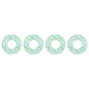 Peelz Pastel Mermaids for Patch  Freestyle Libre and Universal Infusion Set Tape Patch Medical Tape White Smoke 4-Pack Libre/Universal
