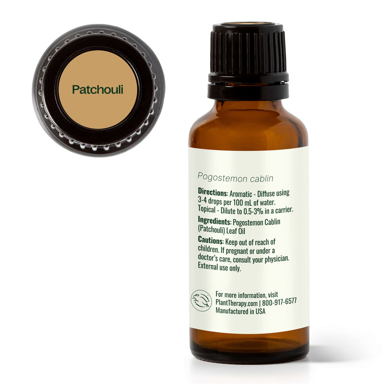Plant Therapy Patchouli Essential Oil Essential Oil Beige 10 mL,30 mL,100 mL