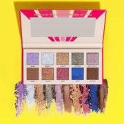 Chella Chella x VWS Pathfinder Eyeshadow Palette Brow & Eye Gold