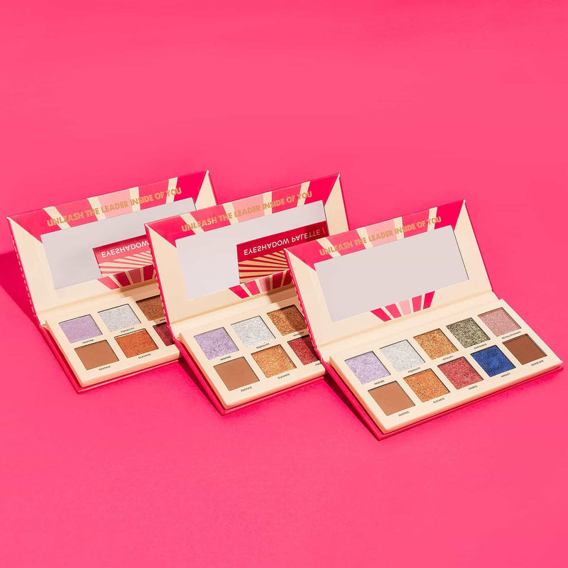 Chella Chella x VWS Pathfinder Eyeshadow Palette Brow & Eye Pale Violet Red