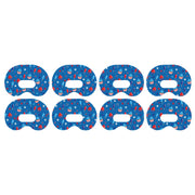 Peelz Patriotic Dessert Medtronic Guardian Connect Patch Tape - Pump Peelz Patch Medical Tape White Smoke 4-Pack Medtronic CGM Tape