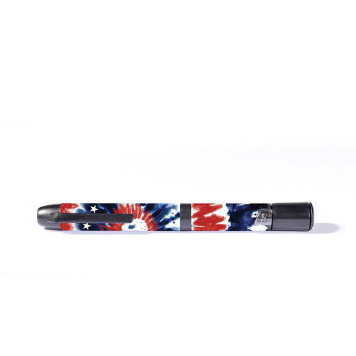 Peelz Patriotic Tie Dye InPen - Smart Insulin Pen Peelz/Stickers White Smoke