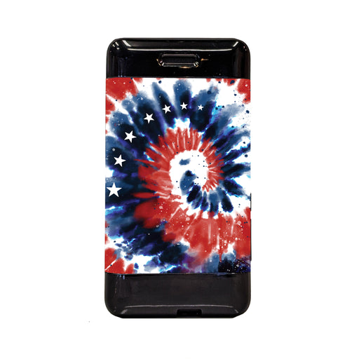 Peelz Patriotic Tie Dye Sticker for Omnipod DASH® PDM – Pump Peelz Peelz/Stickers White Smoke Case Peelz