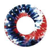 Peelz Patriotic Tie Dye Patch  Tape Designed for the FreeStyle Libre 2 Patch Medical Tape White Smoke 1-Pack Libre